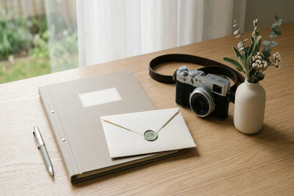 Stilisierte Szene Schriftverkehr und Schadendokumentation für casualroutinecanvas.info, 1200×800 px