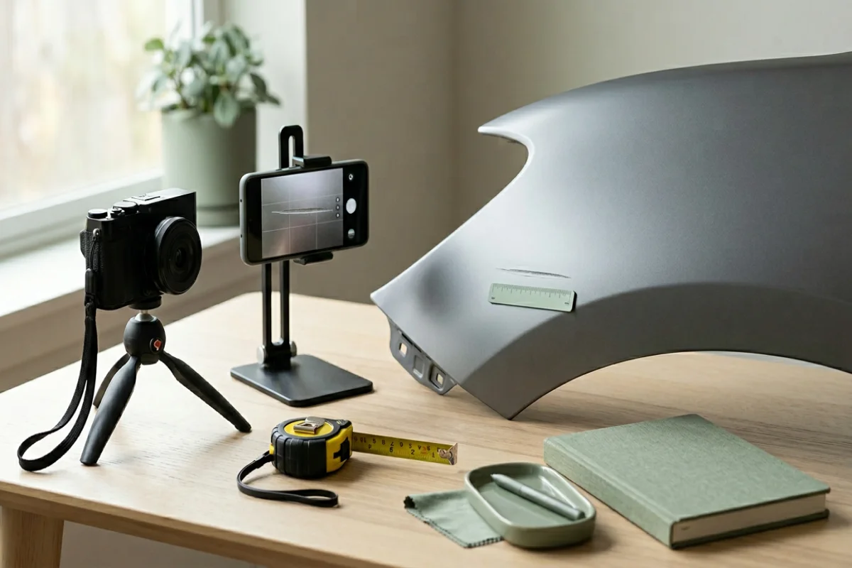 Titelbild Artikel Schadenfotos und Protokoll für casualroutinecanvas.info, 1200×800 px